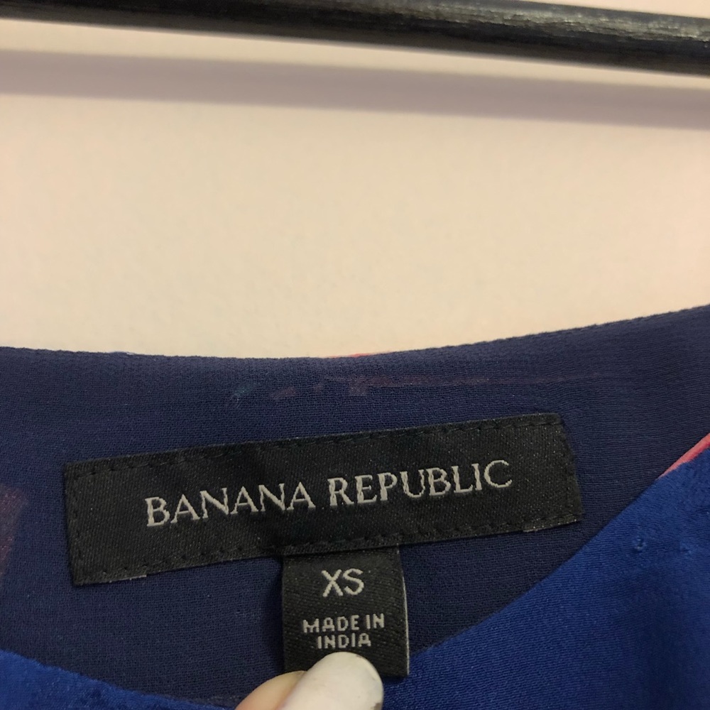 Banana Republic Cold Flutter Sleeves Blouse Top - Picture 4 of 5